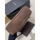 Replica Borsa a tracolla YSL Saint Laurent Jamie 4.3 Pochon Shopping Scamosciata Marrone Imitazioni perfette Outlet