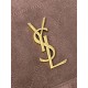 Replica Borsa a tracolla YSL Saint Laurent Jamie 4.3 Pochon Shopping Scamosciata Marrone Imitazioni perfette Outlet