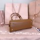 Replica Borse a mano Miu Miu Beau marrone cognac 5BB193 Marrone Imitazioni perfette Outlet