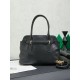 Replica Borse tote Miu Miu Adventure nappa 5BA292 Nero Imitazioni perfette Outlet