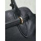 Replica Borse tote Miu Miu Adventure nappa 5BA292 Nero Imitazioni perfette Outlet