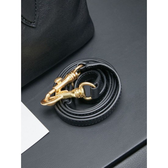 Replica Borse tote Miu Miu Adventure nappa 5BA292 Nero Imitazioni perfette Outlet