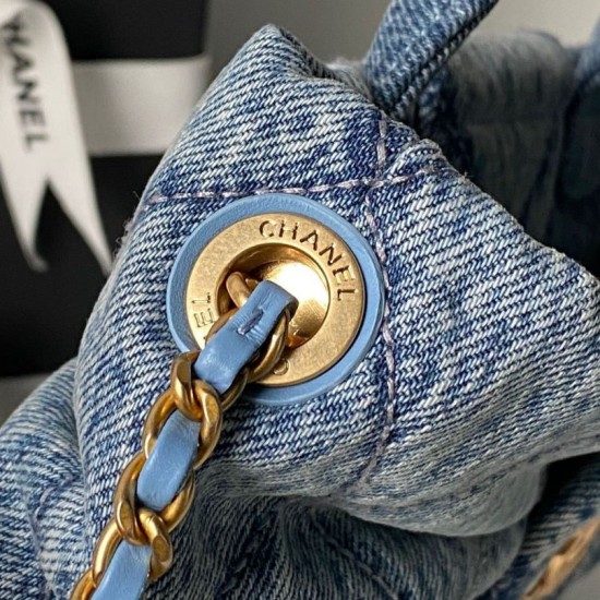 Replica Borse Chanel 25K Mini Bow AS5849 Blu Imitazioni perfette Outlet