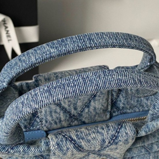 Replica Borse Chanel 25K Mini Bow AS5849 Blu Imitazioni perfette Outlet