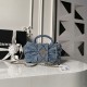 Replica Borse Chanel 25K Mini Bow AS5849 Blu Imitazioni perfette Outlet
