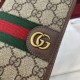 Replica Portafoglio Gucci Ophidia con cerniera 838619 Marrone Imitazioni perfette Outlet