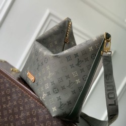 Replica Borsa Hobo Louis Vuitton Vagabond M27181 Monogram Verde Imitazioni perfette Outlet