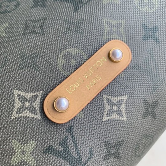 Replica Borsa Hobo Louis Vuitton Vagabond M27181 Monogram Verde Imitazioni perfette Outlet