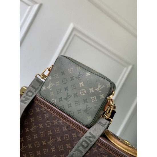 Repliche Borsa a tracolla da uomo LV Nil Heritage M27095 Verde False Online Replica Borsa a tracolla da uomo LV Nil Heritage M27095 Verde Imitazioni perfette Outlet