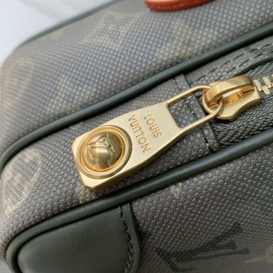 Repliche Borsa a tracolla da uomo LV Nil Heritage M27095 Verde False Online Replica Borsa a tracolla da uomo LV Nil Heritage M27095 Verde Imitazioni perfette Outlet