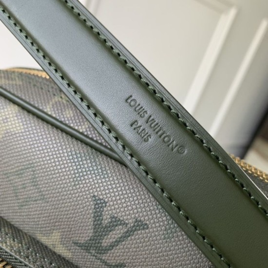 Repliche Borsa a tracolla da uomo LV Nil Heritage M27095 Verde False Online Replica Borsa a tracolla da uomo LV Nil Heritage M27095 Verde Imitazioni perfette Outlet