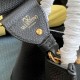 Replica Borsa a mano media Valentino Garavani Alltime vitello granato Nero Imitazioni perfette Outlet