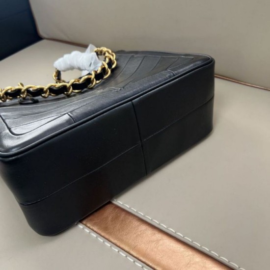 Replica Borsa shopping piccola/media Valentino Garavani Laseine Nero Imitazioni perfette Outlet