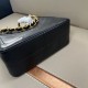 Replica Borsa shopping piccola/media Valentino Garavani Laseine Nero Imitazioni perfette Outlet