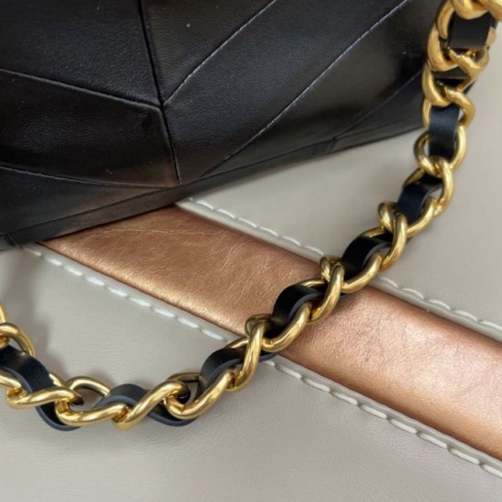 Replica Borsa shopping piccola/media Valentino Garavani Laseine Nero Imitazioni perfette Outlet