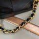 Replica Borsa shopping piccola/media Valentino Garavani Laseine Nero Imitazioni perfette Outlet