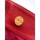 Replica Borsa hobo Chanel Coco piccola pelle di vitello bordeaux Imitazioni perfette Outlet