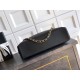 Replica Borsa hobo Chanel Coco piccola pelle di vitello Nero Imitazioni perfette Outlet