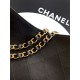 Replica Borsa hobo Chanel Coco piccola pelle di vitello Nero Imitazioni perfette Outlet