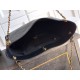 Replica Borsa hobo Chanel Coco piccola pelle di vitello Nero Imitazioni perfette Outlet