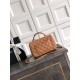 Replica Borsa Chanel Mini Classic Flap Bow 25K con manico superiore AS2431 caramello Imitazioni perfette Outlet