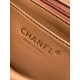 Replica Borsa Chanel Mini Classic Flap Bow 25K con manico superiore AS2431 caramello Imitazioni perfette Outlet