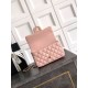 Replica Borsa Chanel Mini Classic Flap Bow 25K con manico superiore AS2431 Rosa Imitazioni perfette Outlet