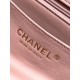 Replica Borsa Chanel Mini Classic Flap Bow 25K con manico superiore AS2431 Rosa Imitazioni perfette Outlet