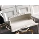 Replica Borsa Chanel Mini Classic Flap Bow 25K con manico superiore AS2431 bianca Imitazioni perfette Outlet