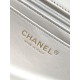Replica Borsa Chanel Mini Classic Flap Bow 25K con manico superiore AS2431 bianca Imitazioni perfette Outlet