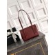 Replica Borsa Chanel 26P Preppy Coco Flap AS6130 Borgogna Imitazioni perfette Outlet