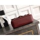 Replica Borsa Chanel 26P Preppy Coco Flap AS6130 Borgogna Imitazioni perfette Outlet