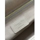 Replica Borsa a mano Dior Lady Dior grande opaca Cannage con patta Rosa Imitazioni perfette Outlet