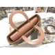Replica Borsa grande Dior Lady Dior agnello trapuntata cannage Marrone Imitazioni perfette Outlet