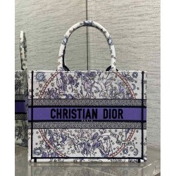 Replica Dior Fortunato Media Dior Book Tote Dior Night of Dreams motif Bianco Imitazioni perfette Outlet