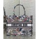 Replica Dior Lucky Media Dior Book Tote Bianco Motivo Dior Night of dreams Imitazioni perfette Outlet