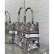 Replica Dior Lucky Media Dior Book Tote Bianco Motivo Dior Night of dreams Imitazioni perfette Outlet