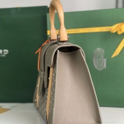 Premio Replica Borsa a mano Goyard Goyardine Saigon PM grigia False Online