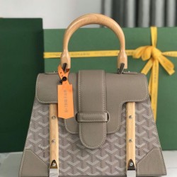 Premio Replica Borsa a mano Goyard Goyardine Saigon PM grigia False Online
