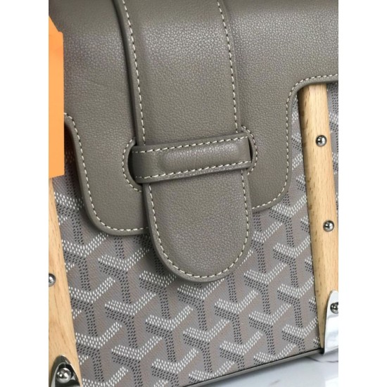 Premio Replica Borsa a mano Goyard Goyardine Saigon PM grigia False Online