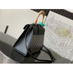 Premio Replica Borsa a mano strutturata Goyard Saigon PM Nero False Online