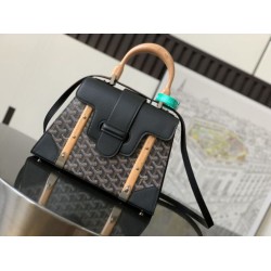 Premio Replica Borsa a mano strutturata Goyard Saigon PM Nero False Online