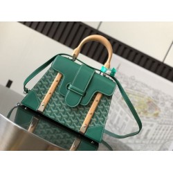 Premio Replica Borsa a mano strutturata Goyard Saigon PM Verde False Online