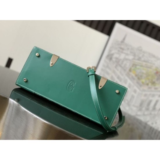 Premio Replica Borsa a mano strutturata Goyard Saigon PM Verde False Online