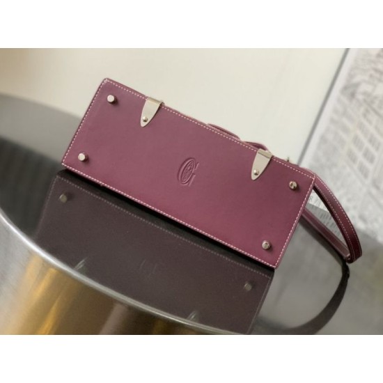 Premio Replica Borsa a mano strutturata Goyard Saigon PM bordeaux False Online