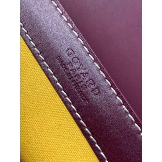 Premio Replica Borsa a mano strutturata Goyard Saigon PM bordeaux False Online