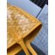 Replica Borsa tote Goyard Anjou Saint Louis Mini tela goyardine/pelle di vitello Giallo Imitazione Outlet Clone Premio Replica Borsa tote Goyard Anjou Saint Louis Mini tela goyardine/pelle di vitello Giallo False Online