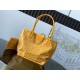 Replica Borsa tote Goyard Anjou Saint Louis Mini tela goyardine/pelle di vitello Giallo Imitazione Outlet Clone Premio Replica Borsa tote Goyard Anjou Saint Louis Mini tela goyardine/pelle di vitello Giallo False Online