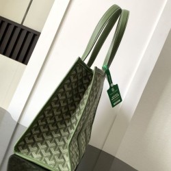 Premio Replica Borsa tote Goyard Villette Jacquard tela Verde False Online