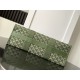 Premio Replica Borsa tote Goyard Villette Jacquard tela Verde False Online